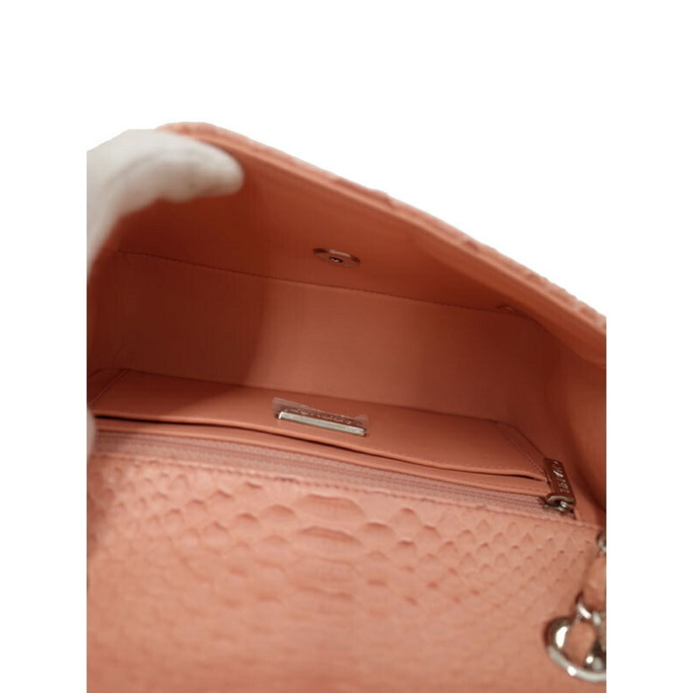Chanel Python Chain Bag Shoulder Pink - Picture 3 of 9